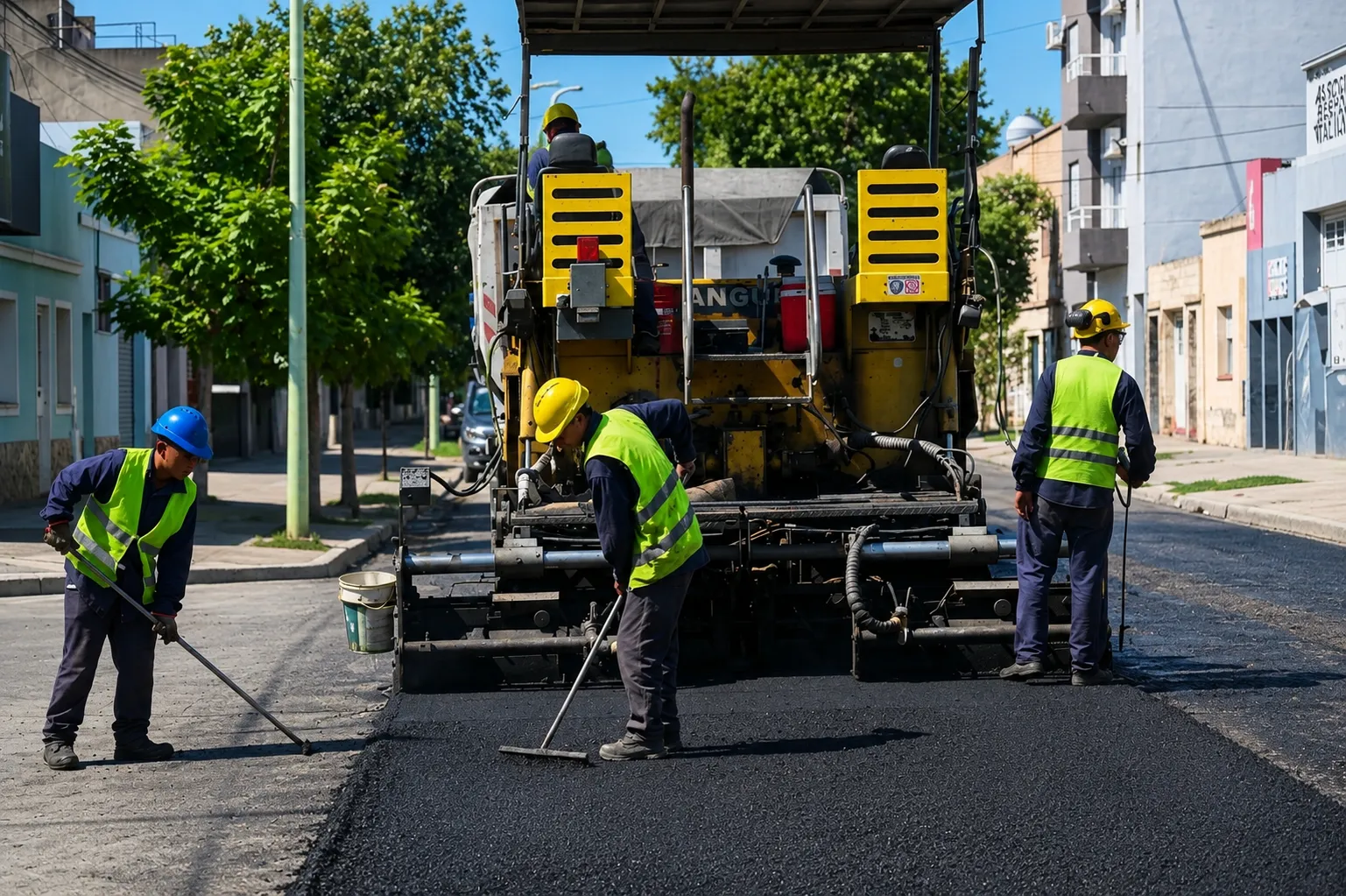 Pavimentación urbana — Sudoeste bonaerense